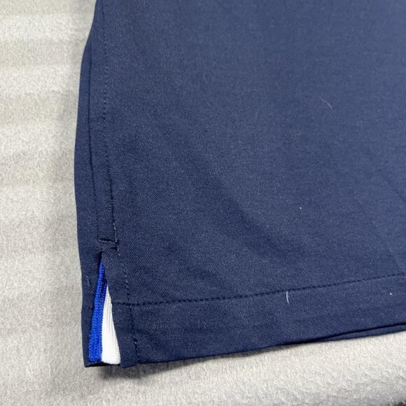 Kit and Ace Shirt Mens Large Blue Short Sleeve Button Up Collared Solid Casual - Picture 9 of 9